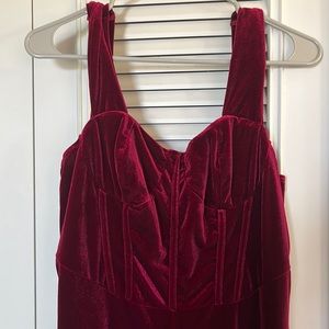 Cider Velvet Jumpsuit